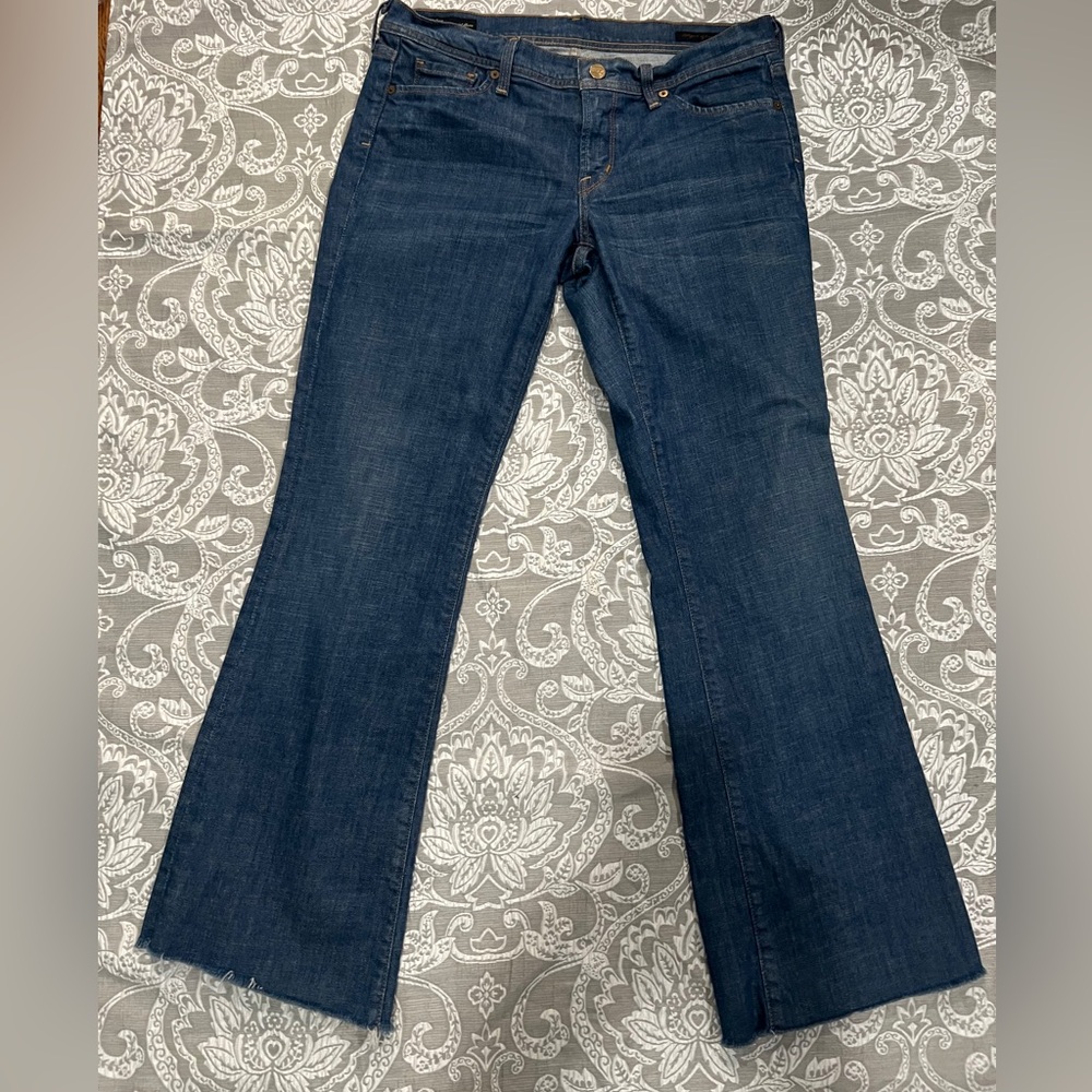 Citizens Of Humanity Ingrid Stretch Low Waist Flare Jeans